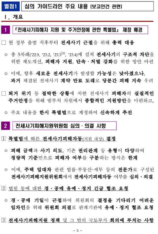 전세사기 피해지원