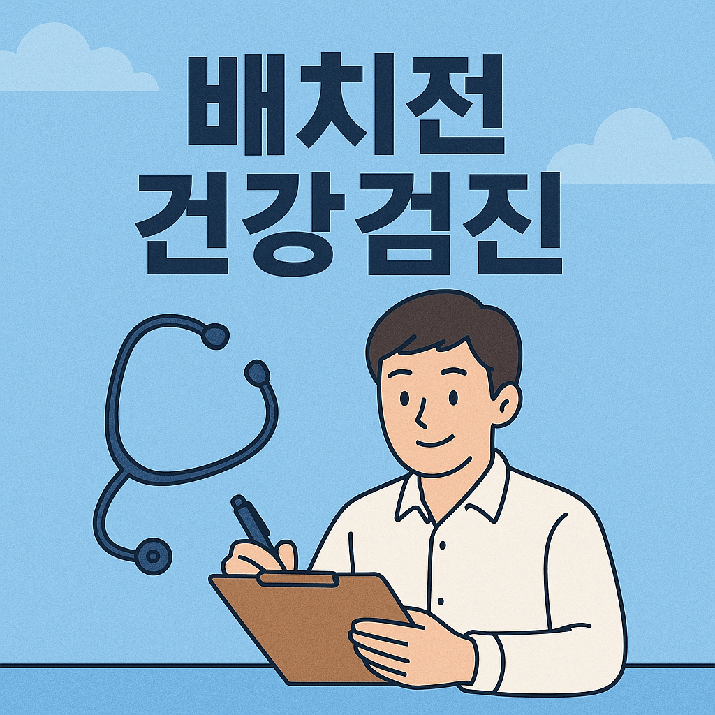 배치전 건강검진