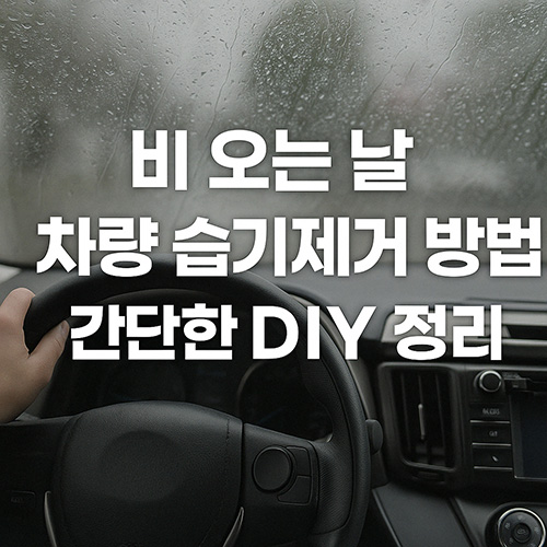 비-오는-날-차량-습기제거-방법