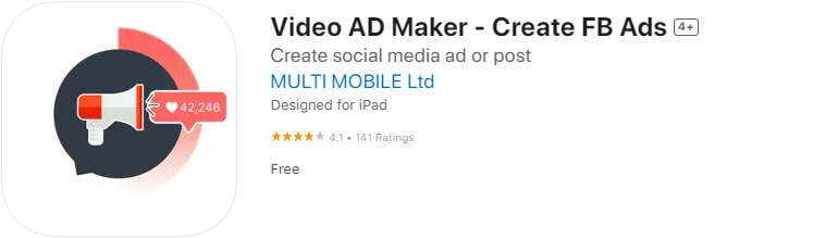 Video AD Maker - Create FB Ads