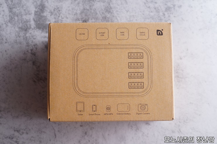  깔끔한 충전기 엔보우 4포트 USB 멀티충전기 구매리뷰