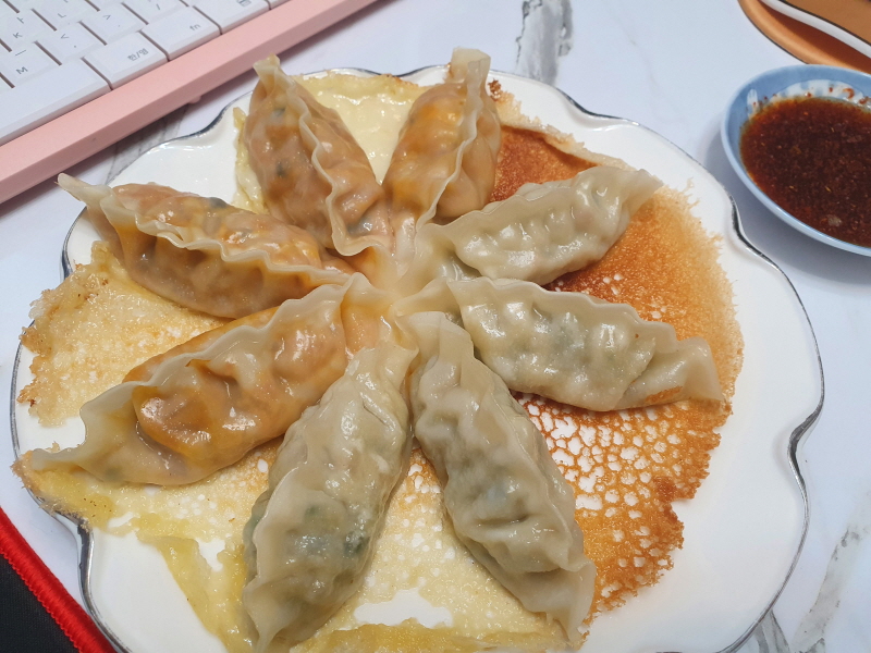  백종원의 눈꽃만두를 내 식대로 만들어 먹어보았다.