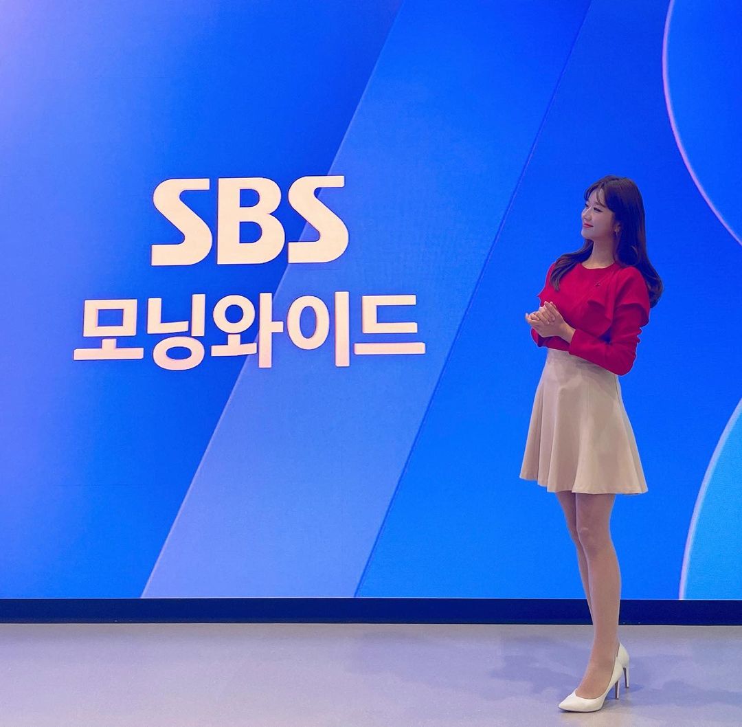 SBS 유미라 아나운서 인스타그램 사진