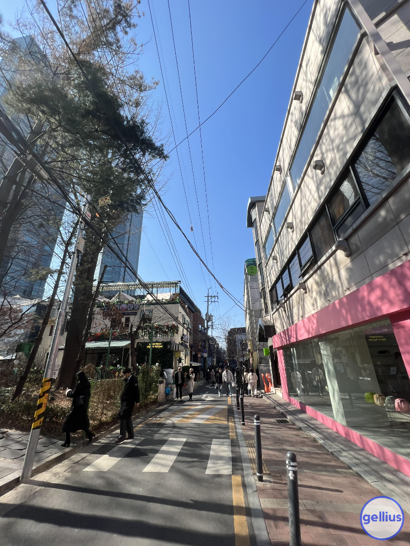 서울숲 카페거리 시작