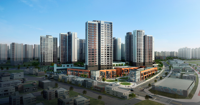파주운정3지구 A42블록 신영지웰 운정신도시 조감도