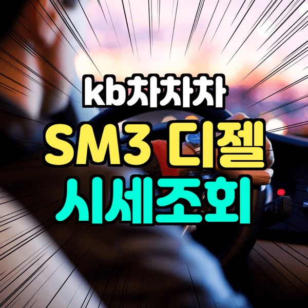  kb 국민 차차차 SM3 2016년식 조회