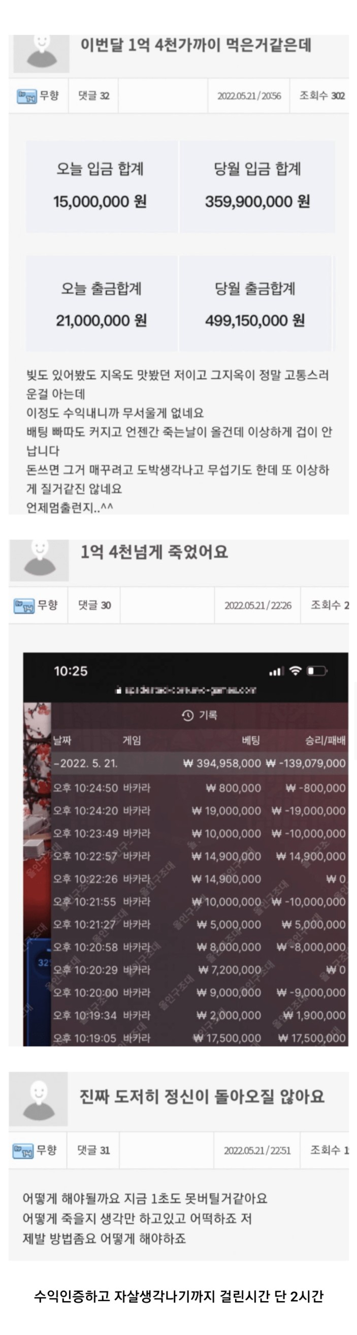  불법 도박으로 1억 4천 가까이 벌었음.jpg