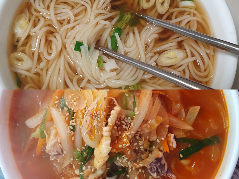 밀가루 부풀리기, 수분이 지배하는 국수의 세계