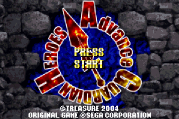  한글 롬파일 - 어드밴스 가디언 히어로즈 (GBA - 게임보이 어드벤스 - 2004년) 다운로드