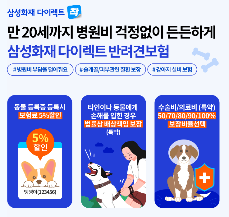 펫보험 펫실비보험 반려견 반려묘