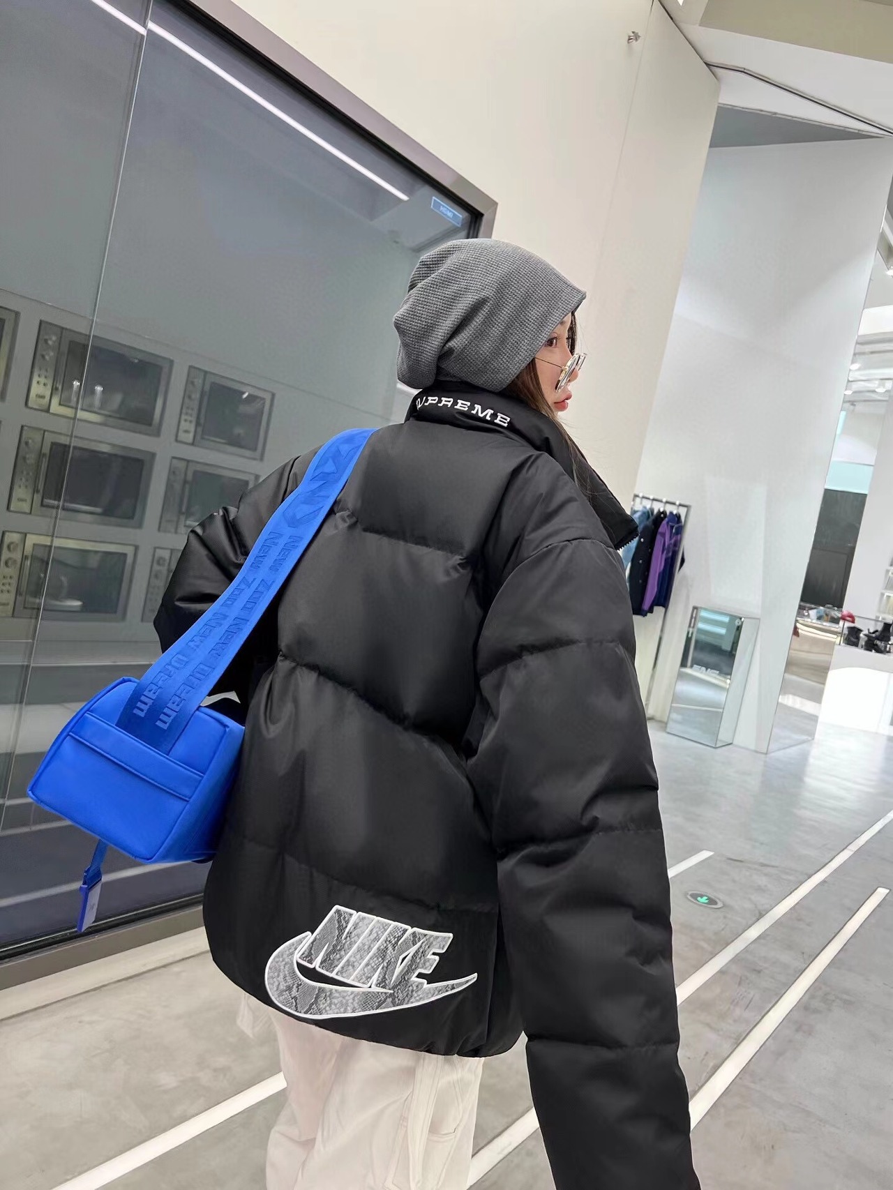  [NIKE x SUPREME] 나이키 X 슈프림 리버서블 푸퍼 자켓 (3 COLOR)