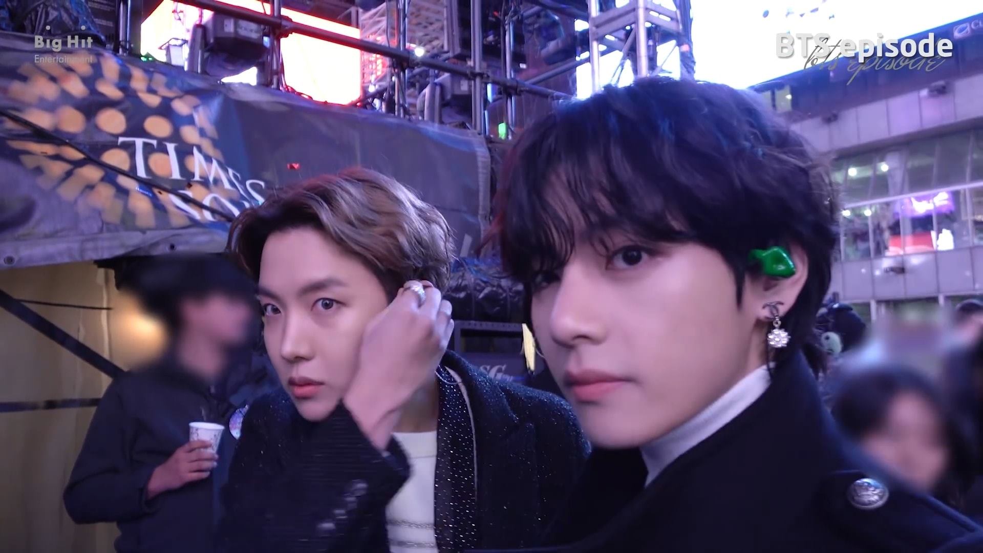  가슴이 콩닥콩닥하잖아 방탄소년단 제이홉&뷔