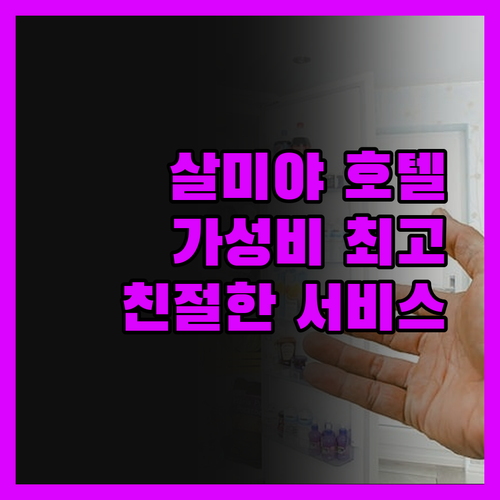 베스트 웨스턴 플러스 살미야, 깨끗하