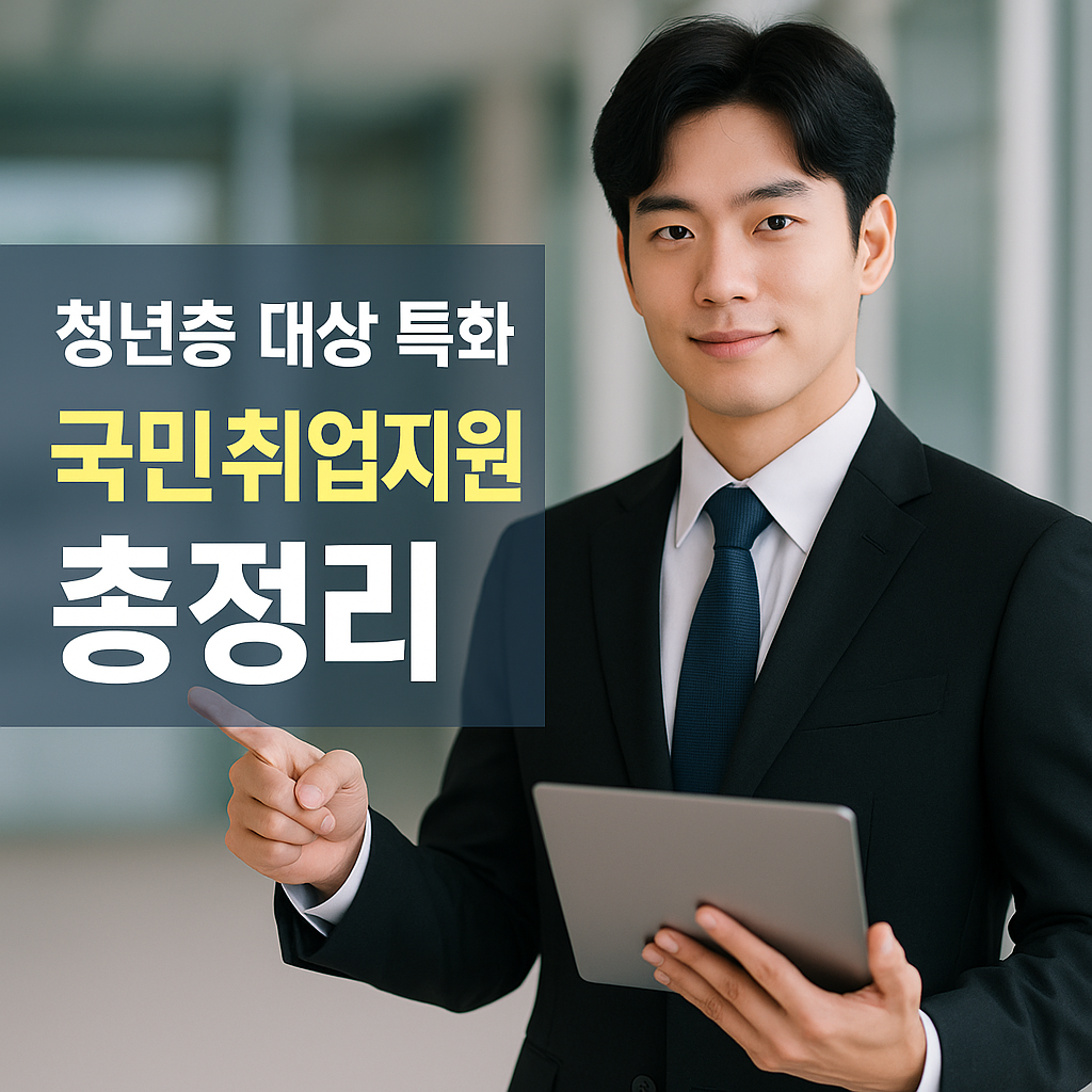 청년을 위한 정부취업지원