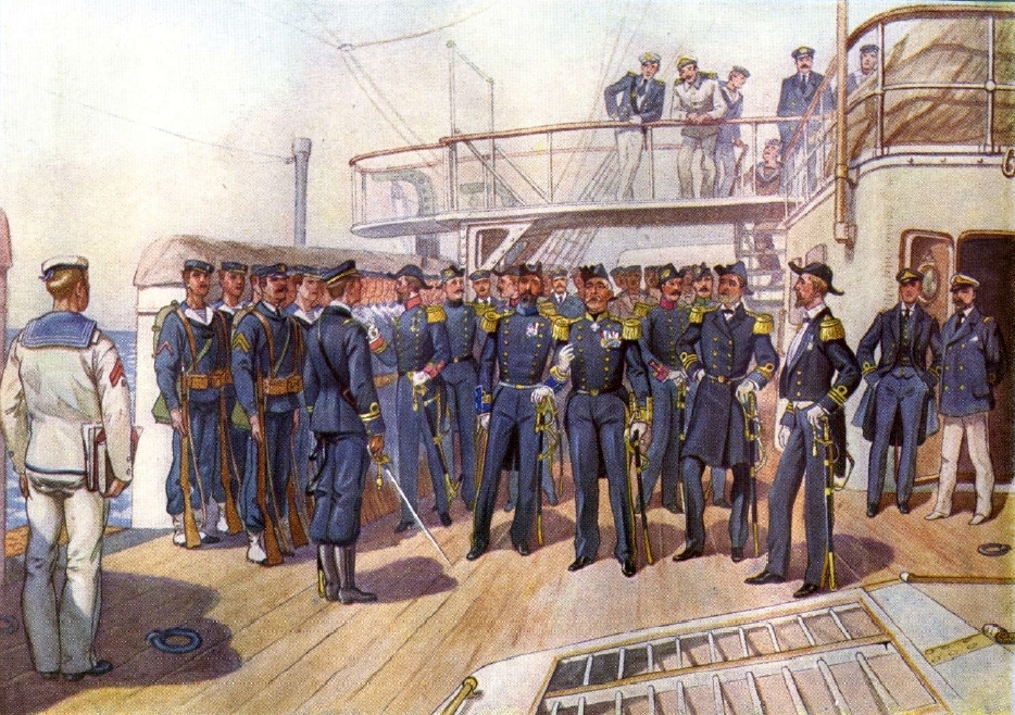 엘라다 왕립 해군 장교 복식