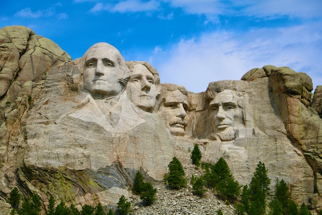 미국-대통령-조각-러시모어산-사진