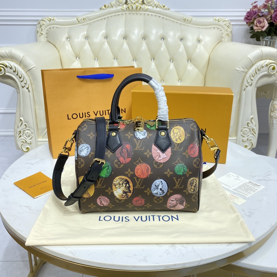  [LOUIS VUITTON] 루이비통 스피디 반둘리에 25 M45910