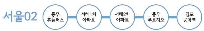 서울02번 버스 최초 노선도