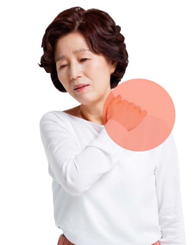  팔을 들어올릴때  통증 있나요? 회전근개파열 의심