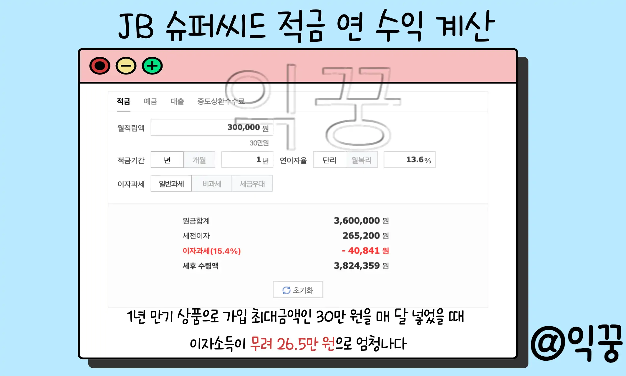 전북은행 초고금리 적금 JB슈퍼씨드 최대 연 13.6% 가입 추천3