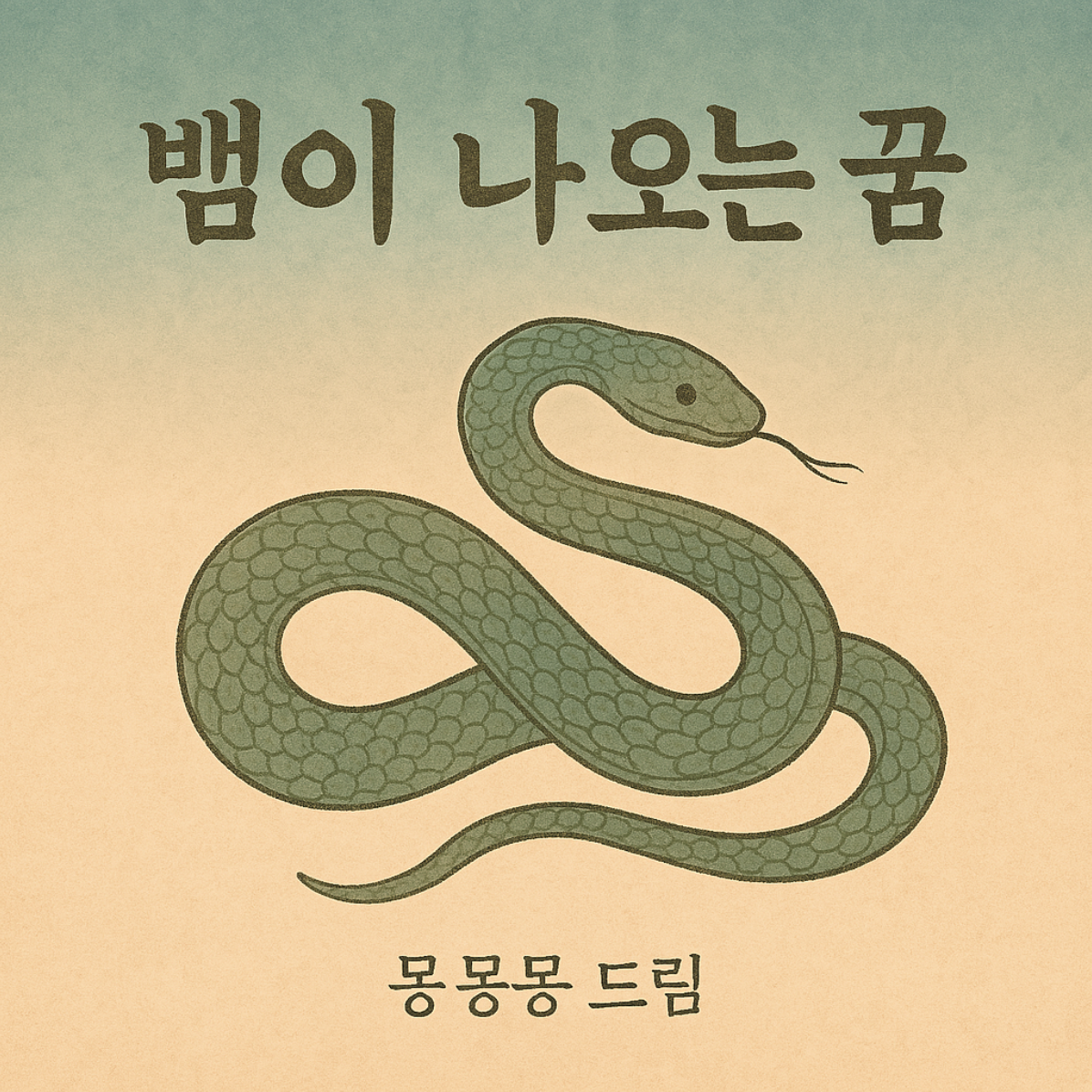 뱀이 부엌에 있는 꿈