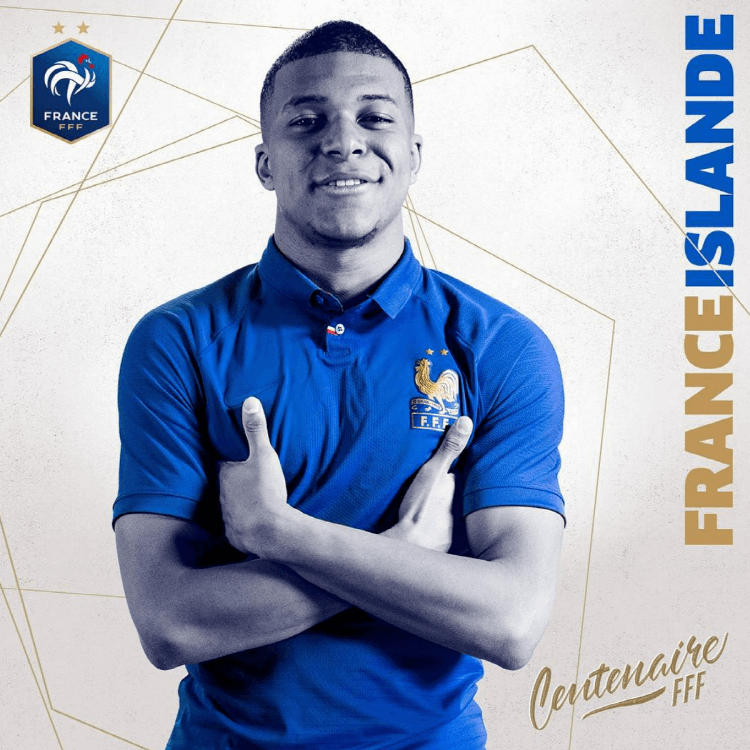 파리생제르맹의 음바페, 프랑스의 국대FFF