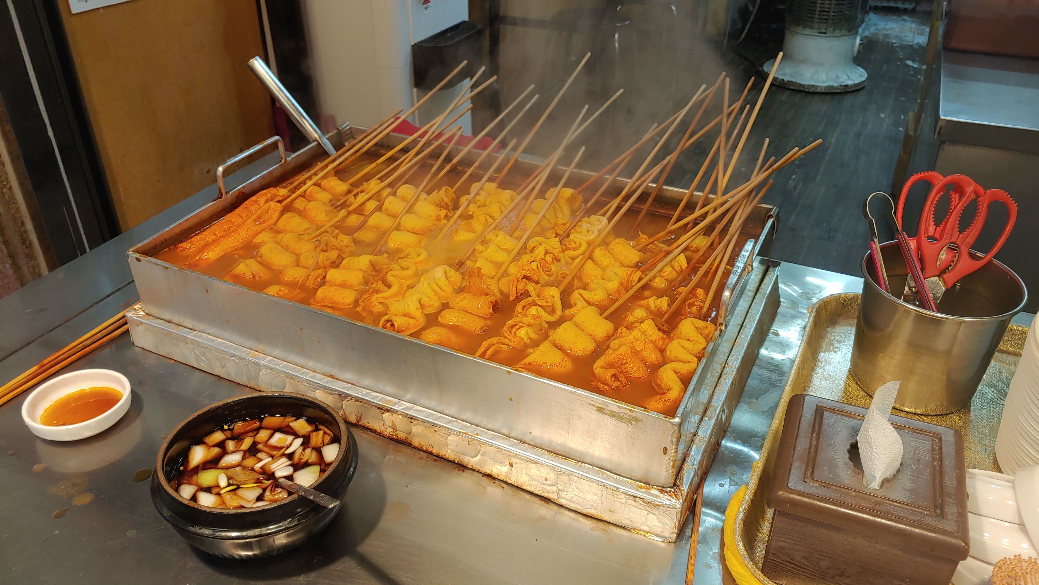  오뎅하나로만 승부하는 분식집, 아차산 부산오뎅