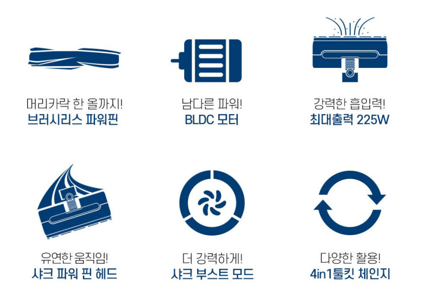 샤크 무선청소기 CS401KR