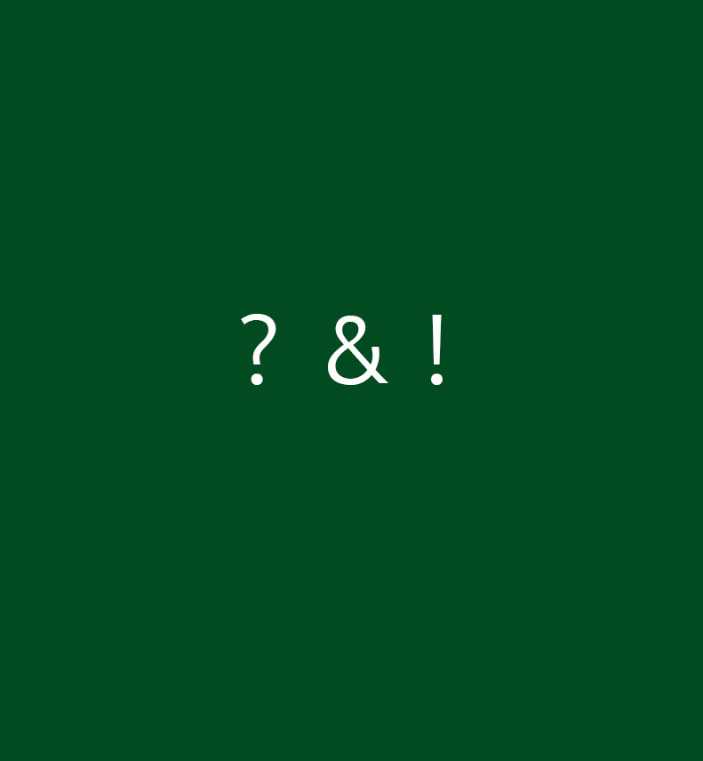  ? & !