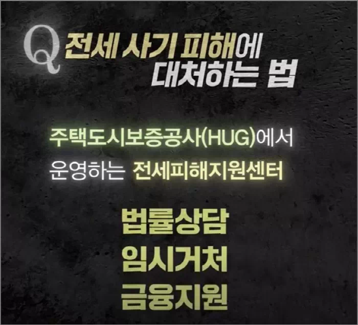 전세사기 피해 대처하는 방법