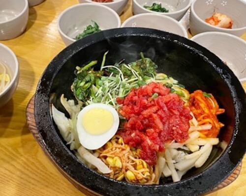 육회-비빔밥