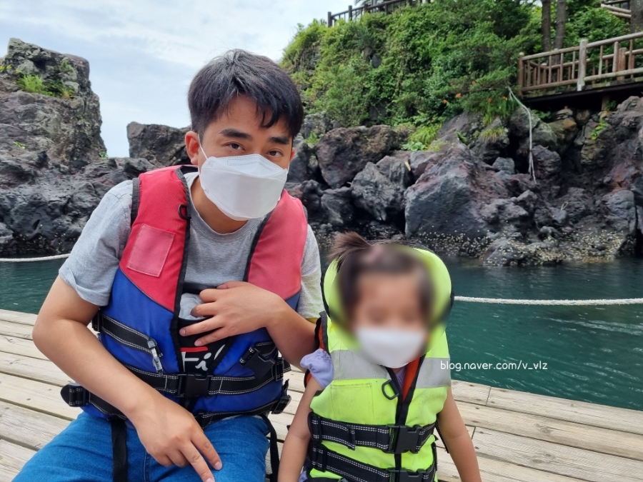 함께라면 전통테우 탑승 후기 제주 쇠소깍 어린 아이들과 2