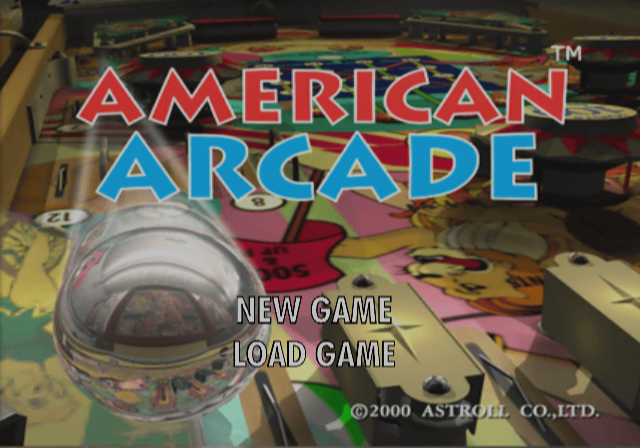  아스트롤 / 핀볼 게임 - 아메리칸 아케이드 アメリカン・アーケード - American Arcade (PS2 - iso 다운로드)