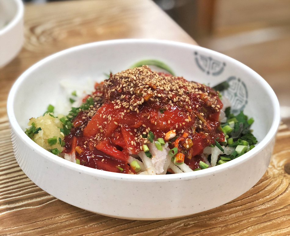  부산 현지인 맛집. 포항참가자미횟집.
