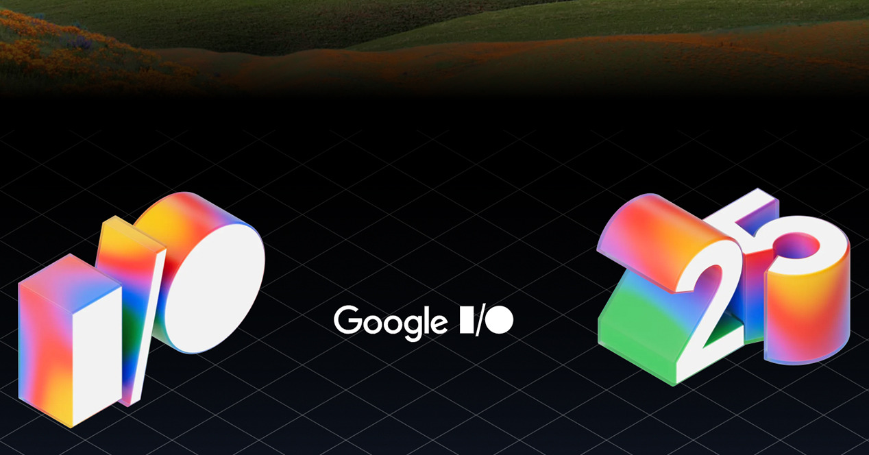 2025년 Google I/O 로고