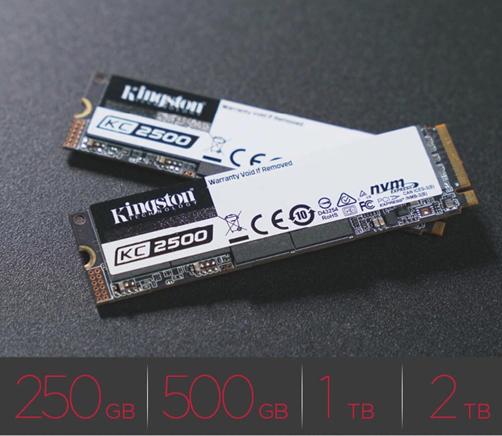 킹스톤 SSD NVMe PCIe M.2 2280 사진