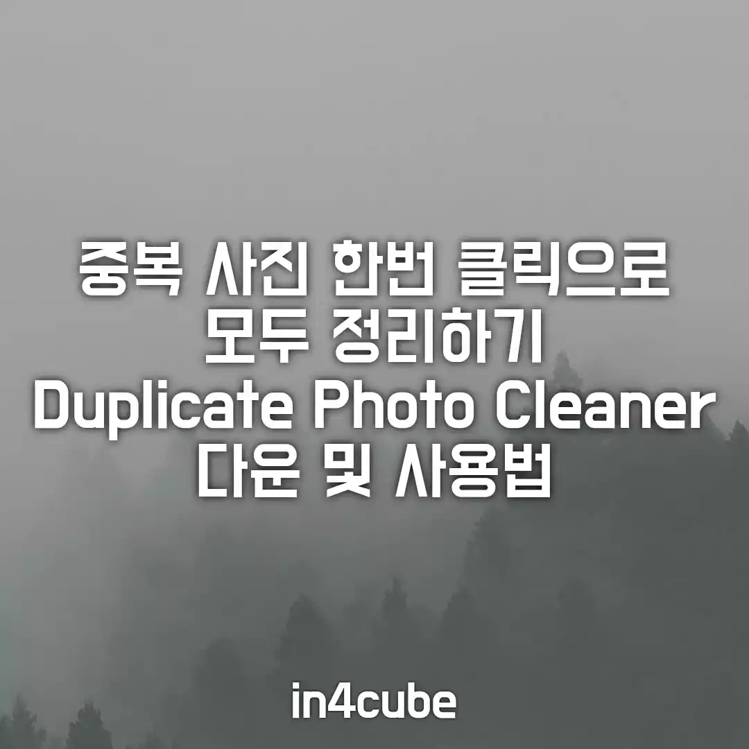 사진-중복-제거-프로그램-Duplicate-Photo-Cleaner