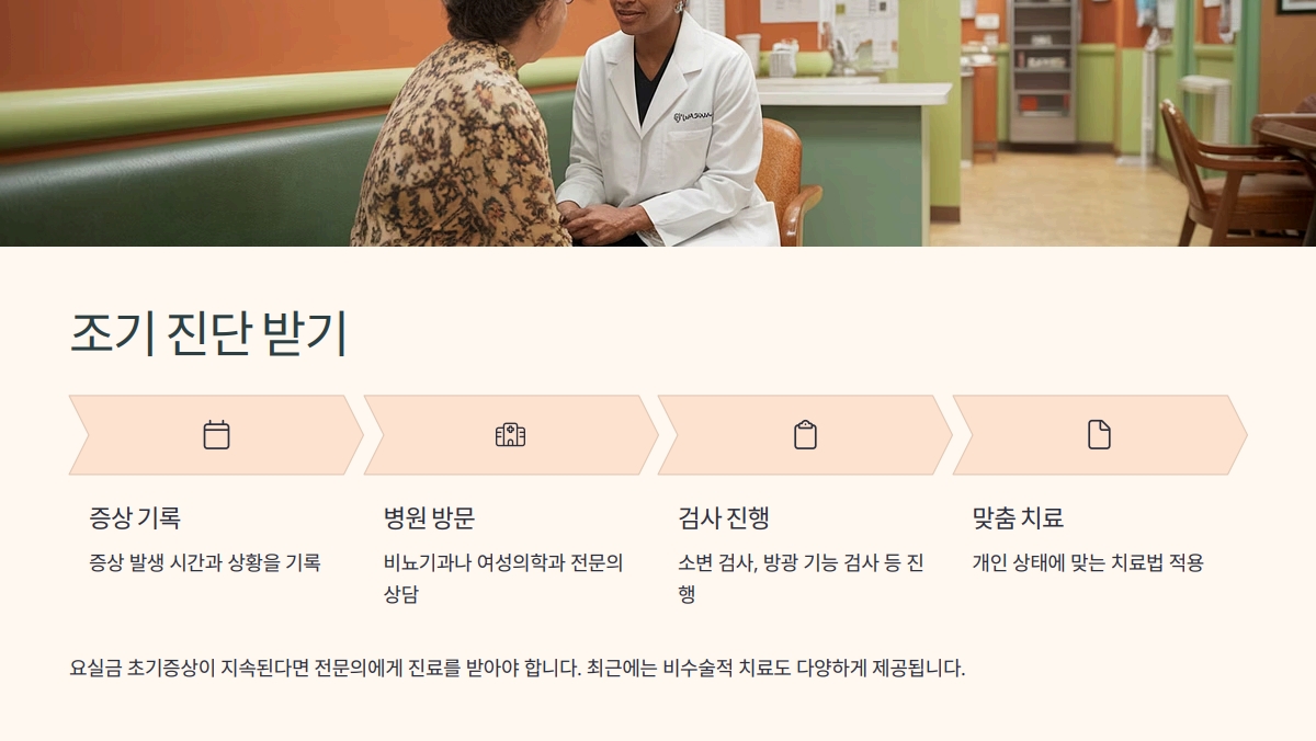 요실금 초기증상