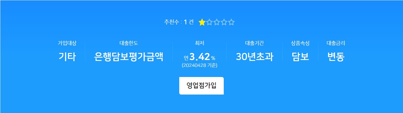 NH주택담보대출(5년주기형)