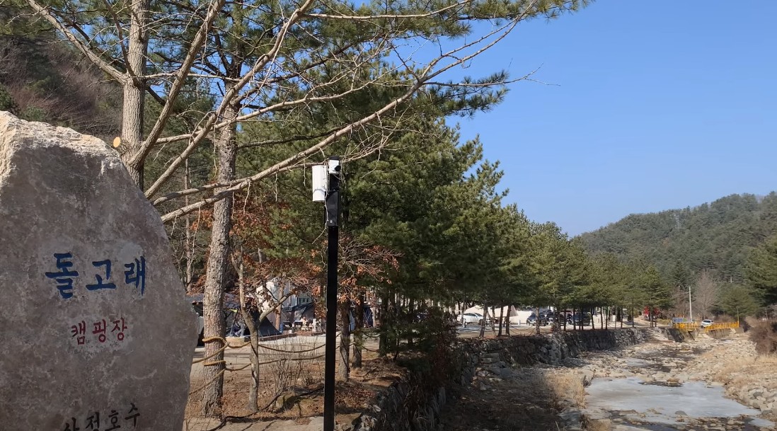  포천 캠핑장 뷰가 아름다운 돌고래캠핑장