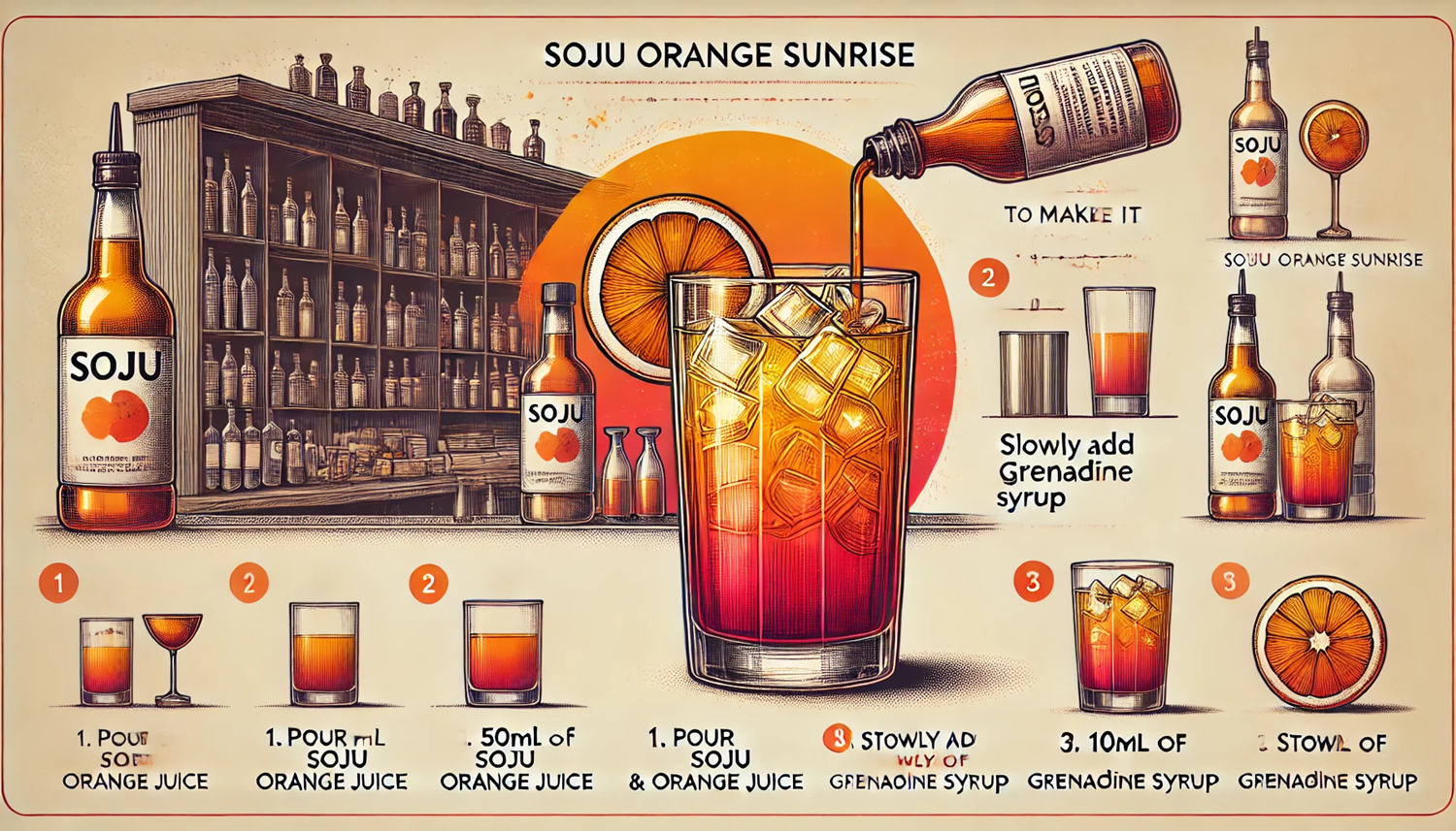 소주 오렌지 선라이즈