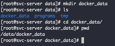 2.2 도커(Docker) 저장소 위치 생성