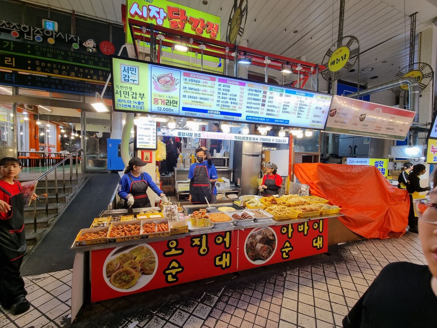 [강원도 고성 여행] 서핑 여행/ 무료조식 인피니티풀 &amp;#39;파랑뷰 호텔&amp;#39;/ 속초중앙시장