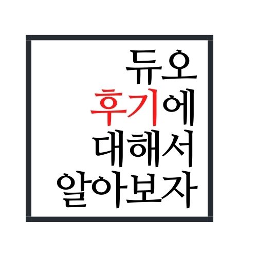 듀오 후기에 대해서 알아보자(가장 정확함)