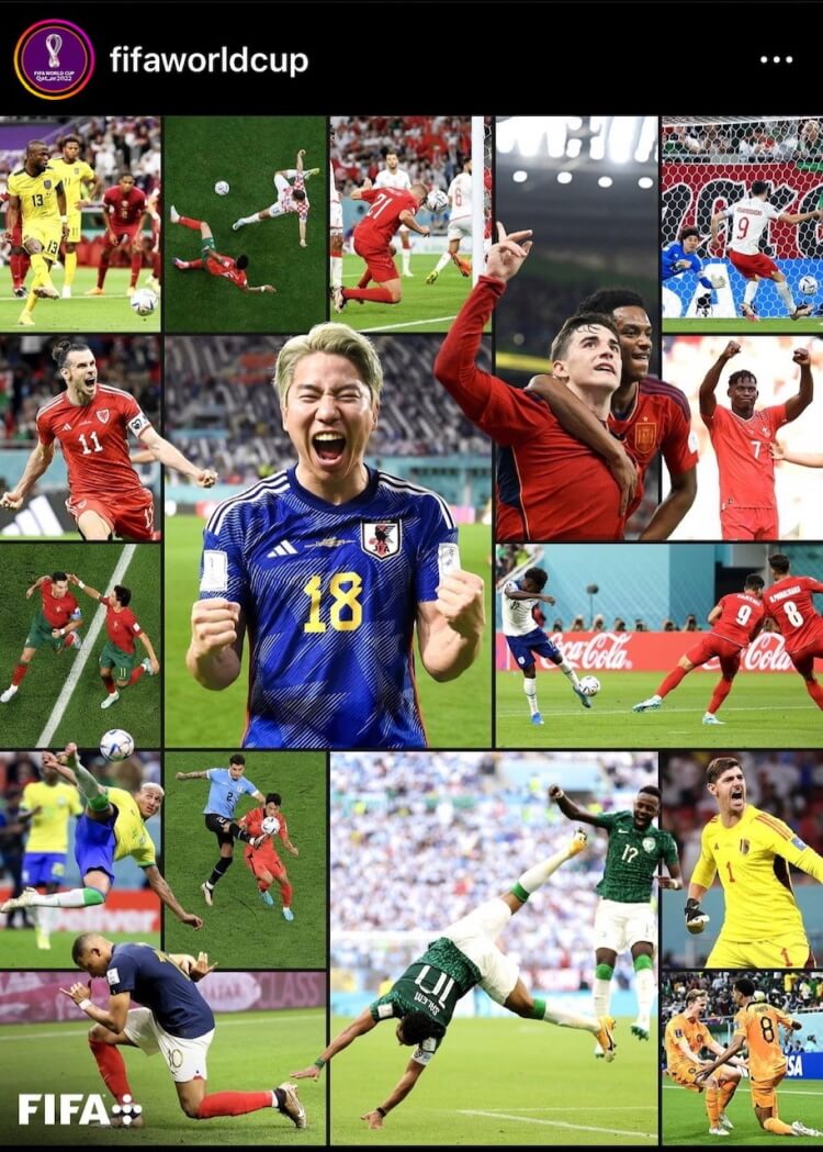 2022 카타르월드컵의 1주차 이모저모(by FIFA 월드컵 인스타)