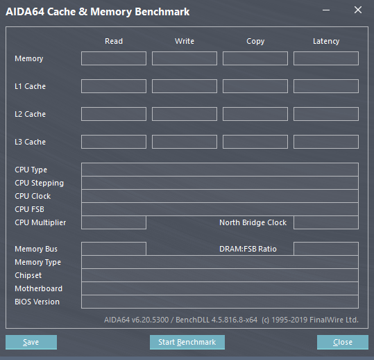 aida64 cache & memory benchmark download