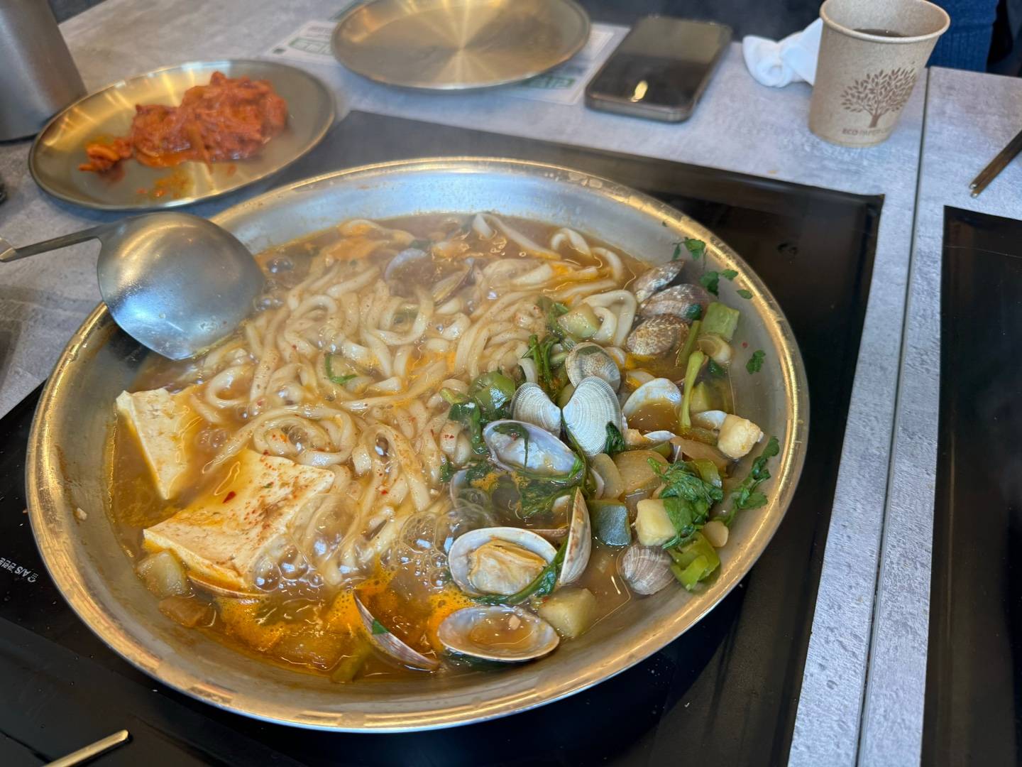 바지락 칼국수