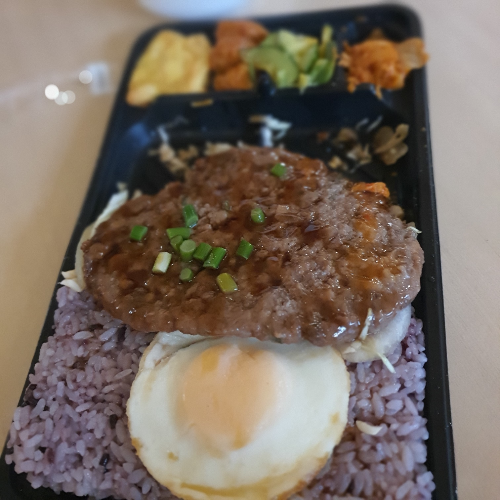  백종원 바싹불고기한판 도시락 & 더블까스 김밥