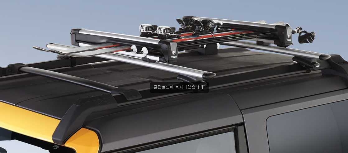 THULE SKI/SNOWBOARD CARRIER