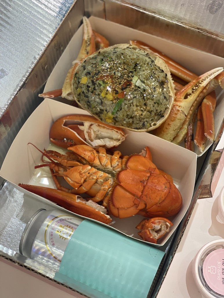 맛집 어서오시게 ft.대게손질법 홈파티음식배달 학동역 4